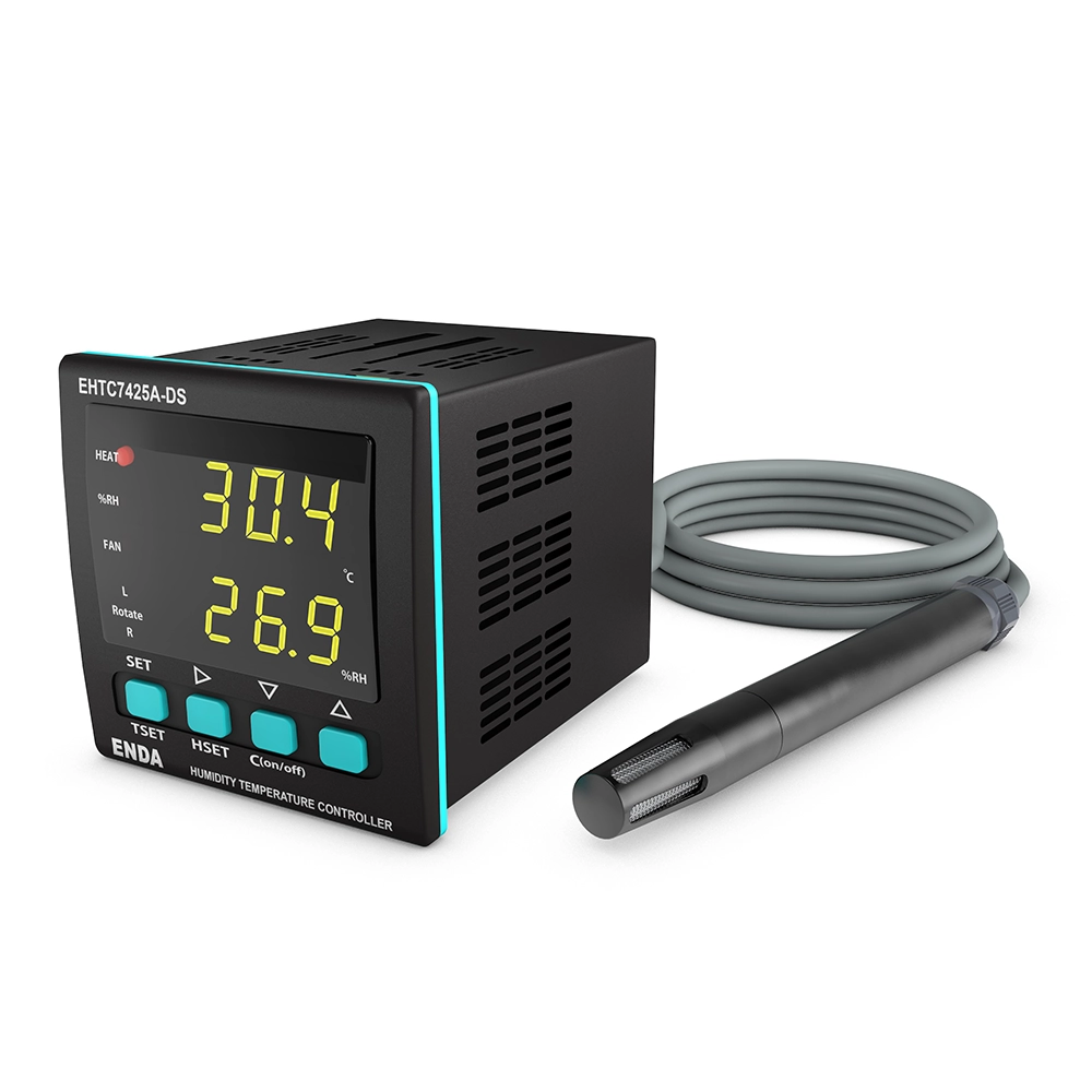 Temperatur-/ Feuchteregler, inkl. Sensor EHTC7425A-DS